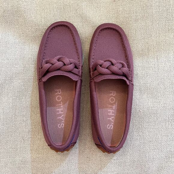 NWOB Rothy’s The Braid Driver in Mauve | 5 - Picture 2 of 8